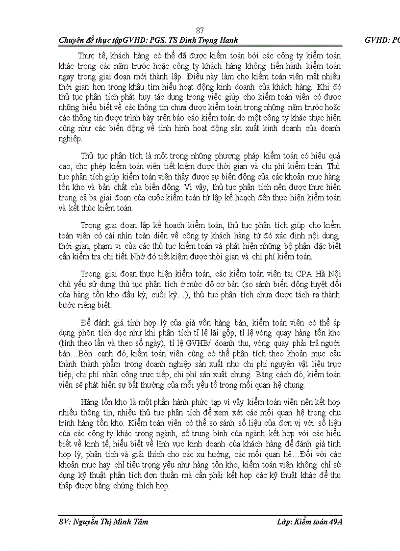 image for page Hoàn thiện kiểm toán chu trình hàng tồn kho trong kiểm toán báo cáo tài chính tại Công ty Kiểm toán và Kế toán Hà Nội