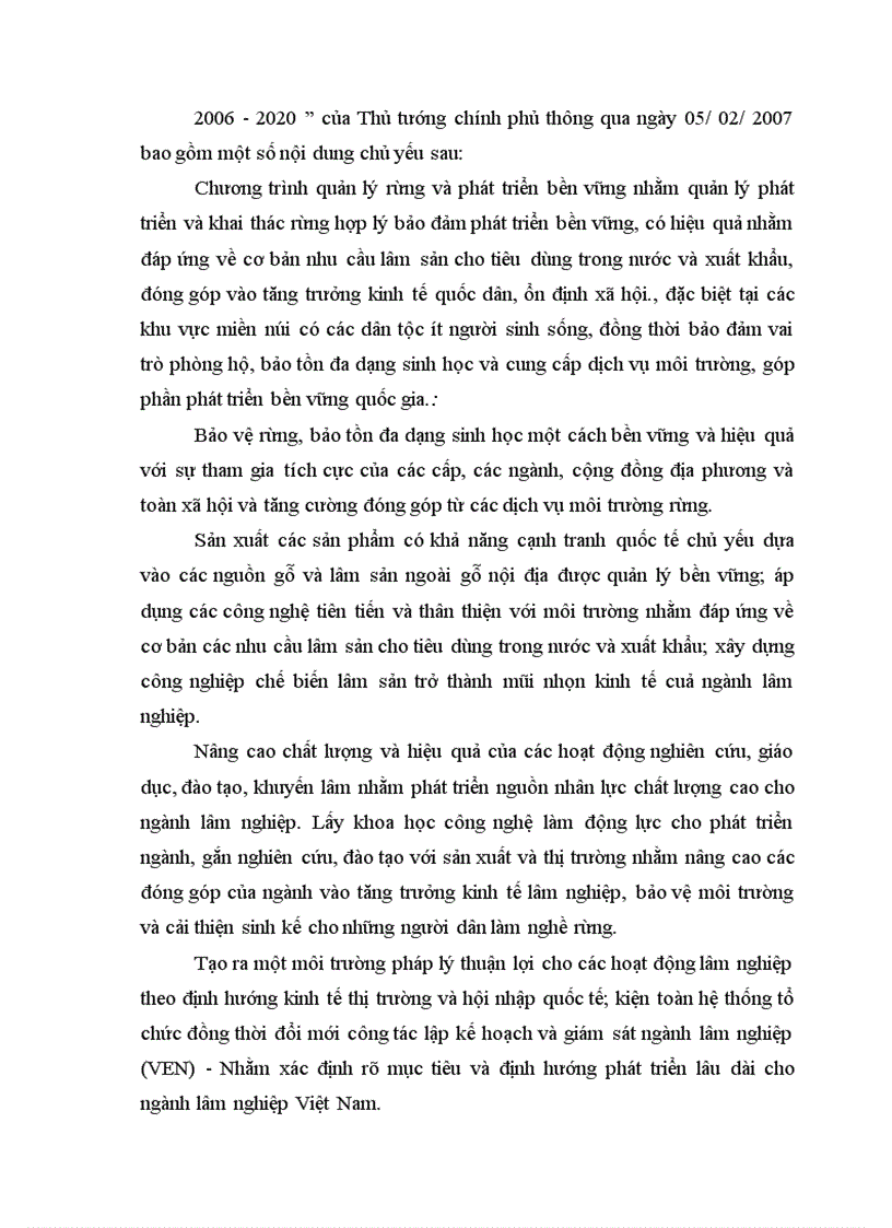 image for page Vai trò của lâm nghiệp đối với sự phát triển bền vững ở Việt Nam