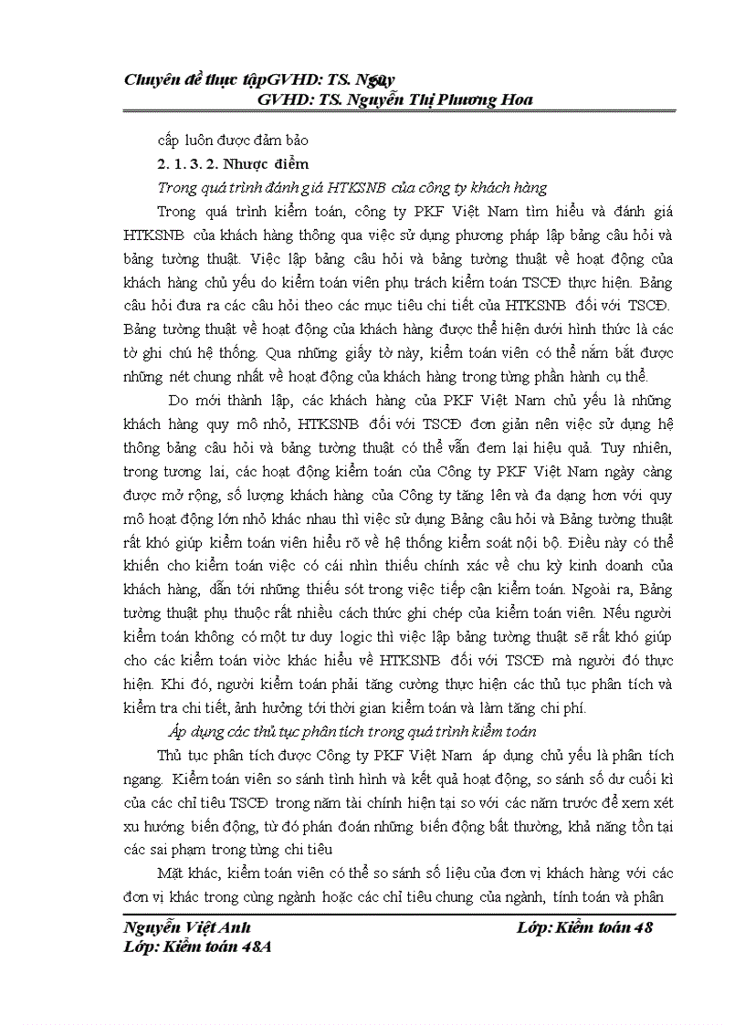 image for page Thực trạng và giải pháp hoàn thiện kiểm toán khoản mục tài sản cố định trong kiểm toán Báo cáo tài chính do Công ty TNHH Kiểm toán PKF Việt Nam thực hiện