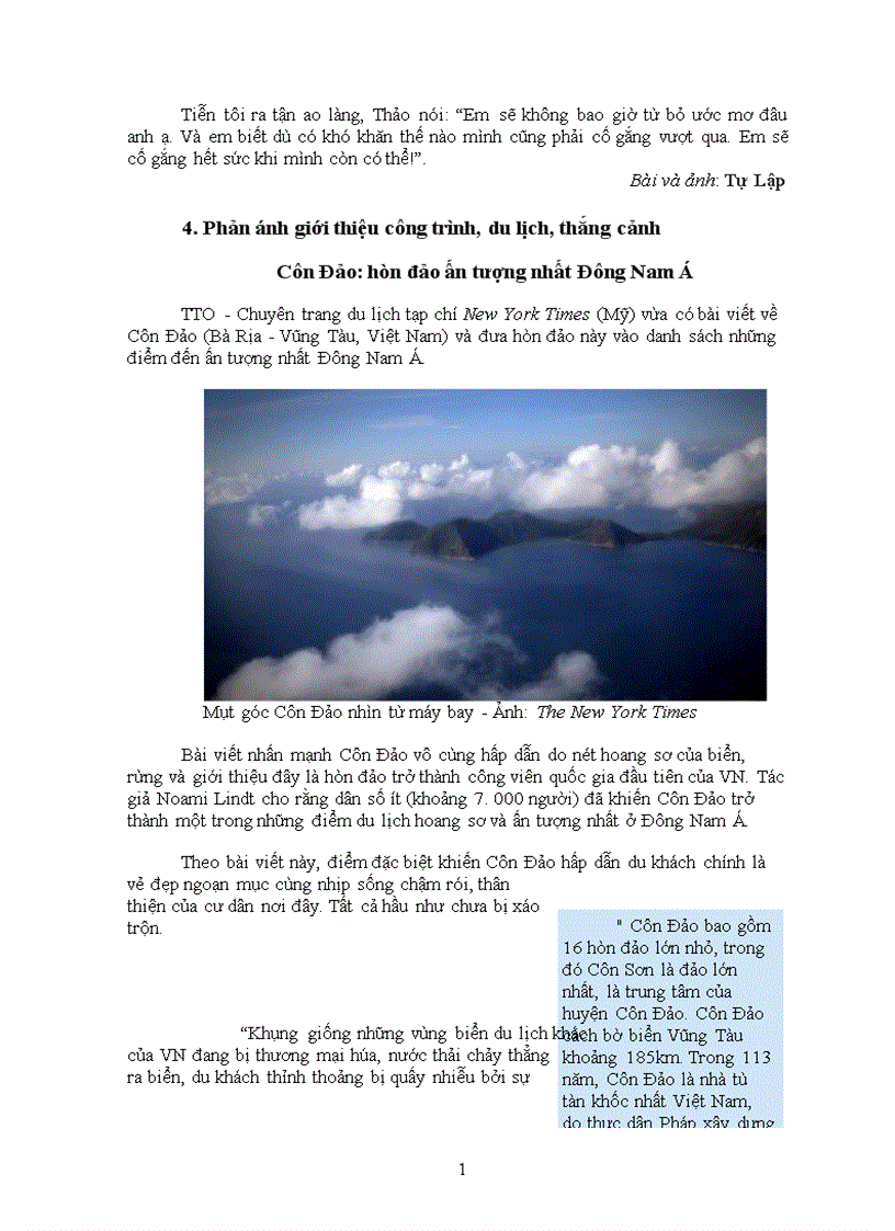 image for page Đọc và phân tích một bài phản ánh từ đó rút ra những đặc điểm của thể loại có thể so sánh với thể loại tin