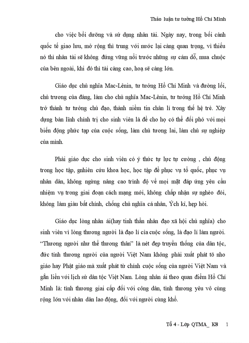 image for page Vị trí vai trò đạo đức trong tư tưởng HCM và liên hệ thực tiễn