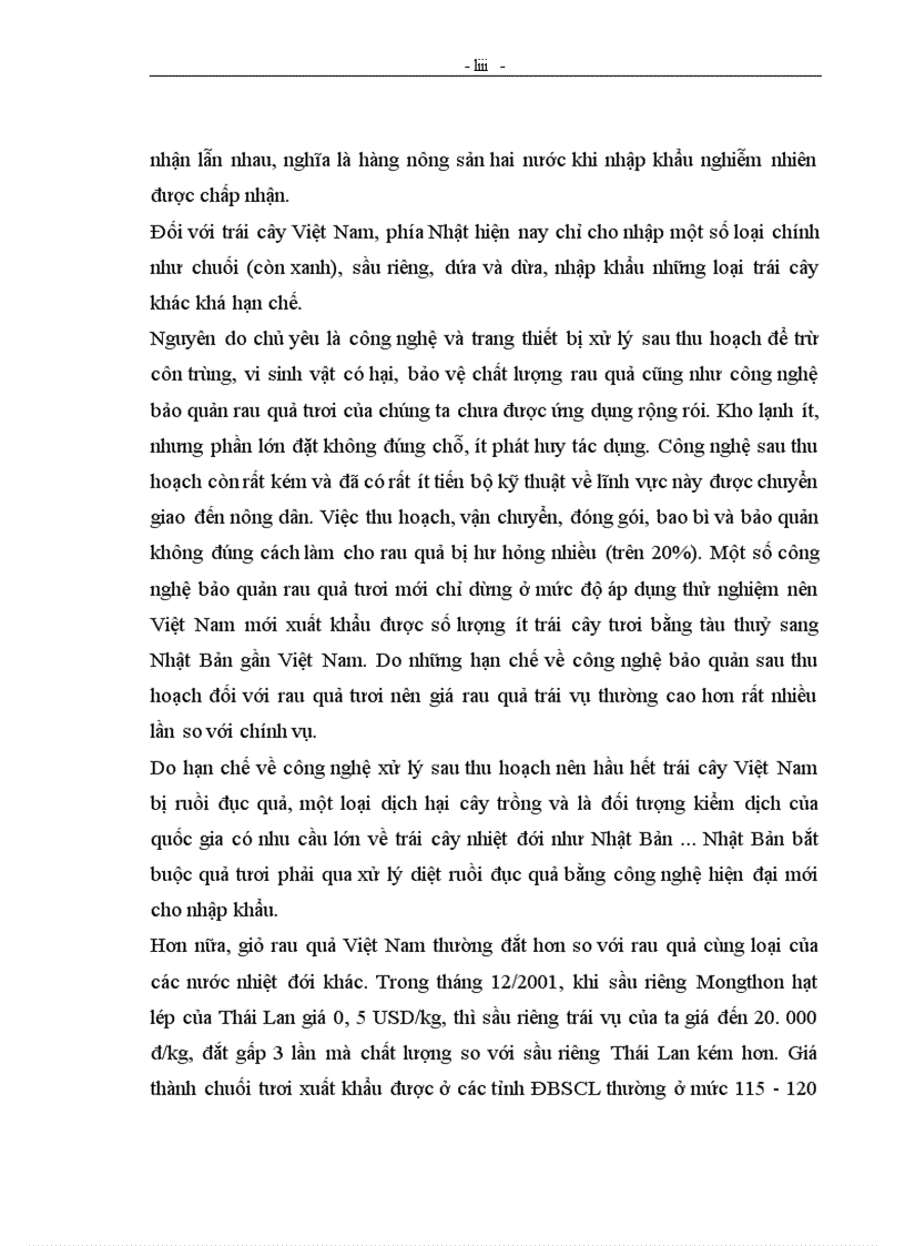image for page Năng lực cạnh tranh của hàng nông sản xuất khẩu Việt Nam trên thị trường EU và Nhật Bản trong thời kỳ hội nhập WTO