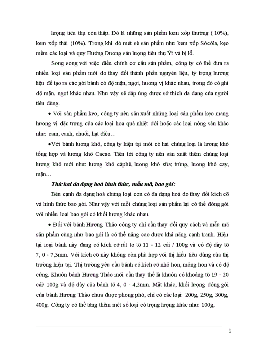 image for page Một số biện pháp nâng cao khả năng cạnh tranh của công ty bánh kẹo Hải Châu