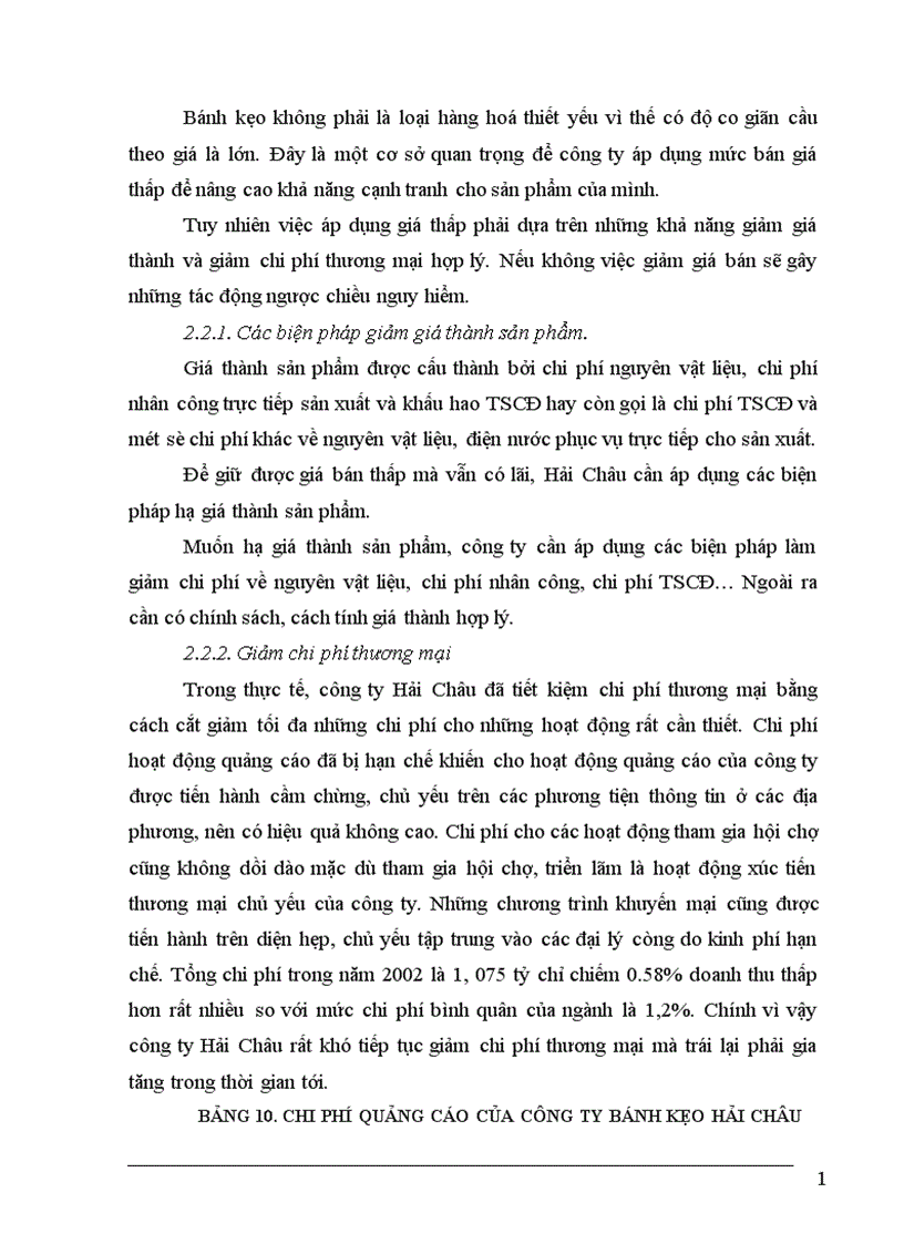 image for page Một số biện pháp nâng cao khả năng cạnh tranh của công ty bánh kẹo Hải Châu