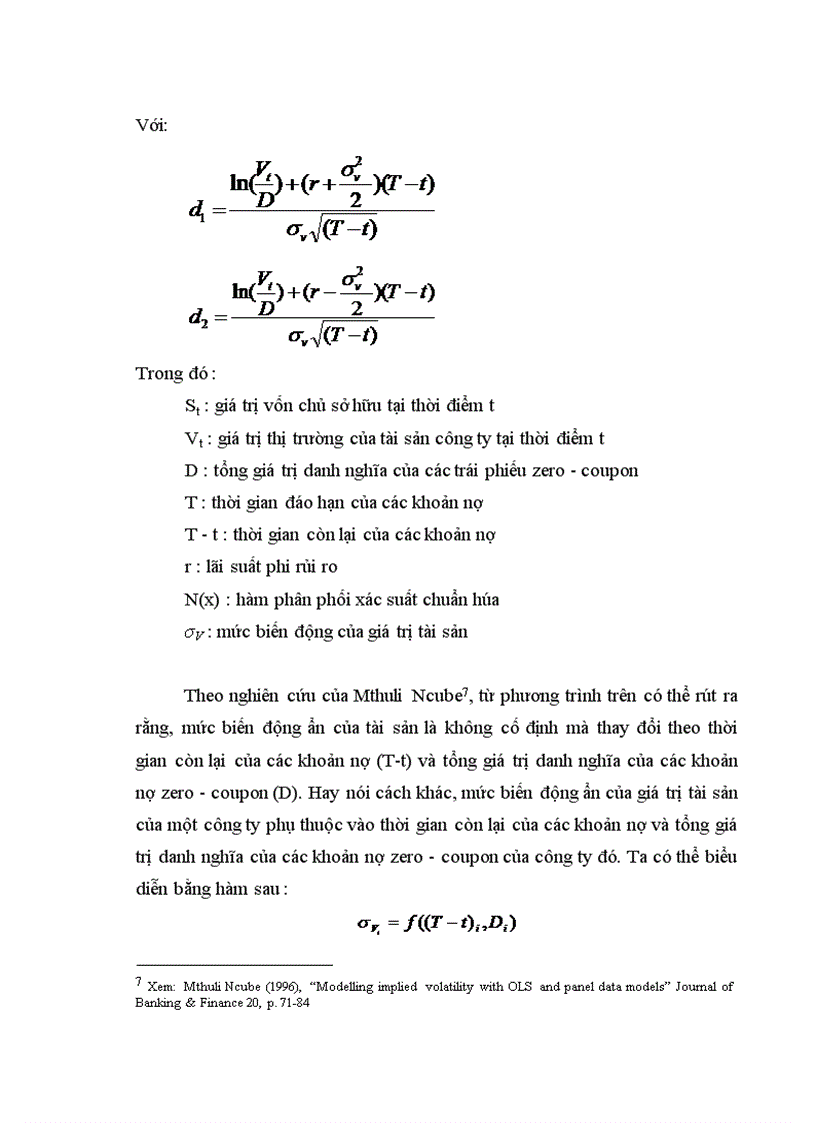 image for page Xác định mức biến động giá trị tài sản của các công ty niêm yết trên thị trường chứng khoán việt nam