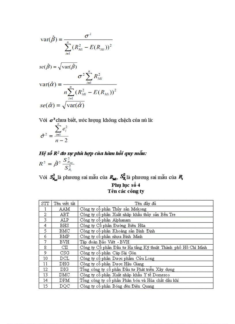 image for page Xác định mức biến động giá trị tài sản của các công ty niêm yết trên thị trường chứng khoán việt nam