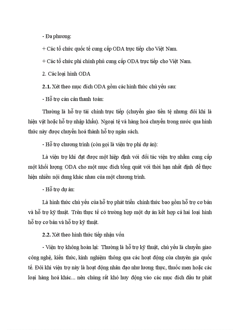image for page Quản lý nguồn vốn hỗ trợ phát triển chính thức ODA trên địa bàn tỉnh Thanh Hóa từ năm 2005 2007 và giải pháp cho những năm tiếp theo