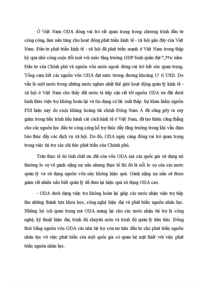image for page Quản lý nguồn vốn hỗ trợ phát triển chính thức ODA trên địa bàn tỉnh Thanh Hóa từ năm 2005 2007 và giải pháp cho những năm tiếp theo