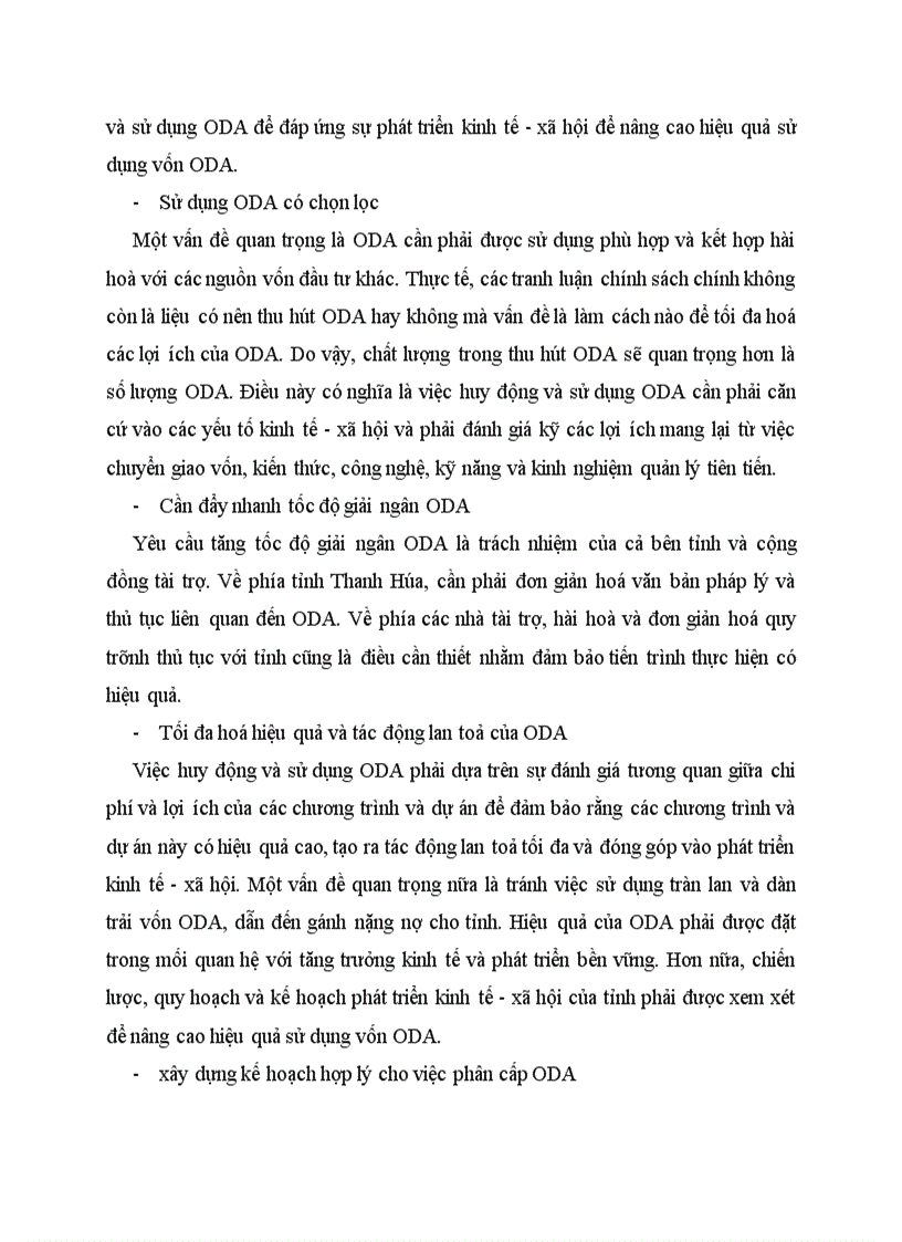 image for page Quản lý nguồn vốn hỗ trợ phát triển chính thức ODA trên địa bàn tỉnh Thanh Hóa từ năm 2005 2007 và giải pháp cho những năm tiếp theo