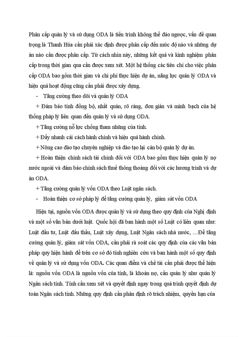 image for page Quản lý nguồn vốn hỗ trợ phát triển chính thức ODA trên địa bàn tỉnh Thanh Hóa từ năm 2005 2007 và giải pháp cho những năm tiếp theo