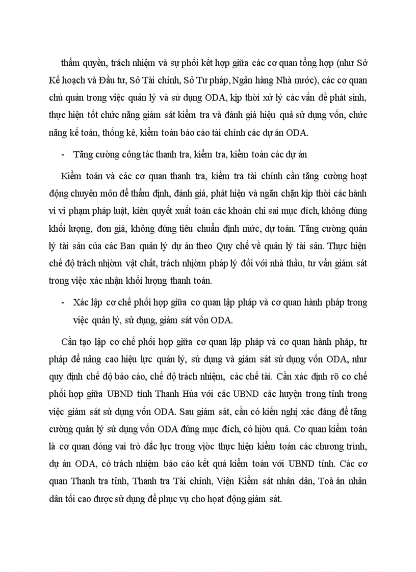 image for page Quản lý nguồn vốn hỗ trợ phát triển chính thức ODA trên địa bàn tỉnh Thanh Hóa từ năm 2005 2007 và giải pháp cho những năm tiếp theo