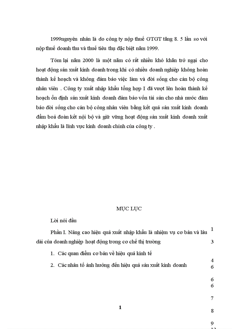 image for page Một số giải pháp cơ bản nhằm nâng cao hiệu quả hoạt động xuất nhập khẩu ở công ty xuất nhập khẩu tổng hợp I