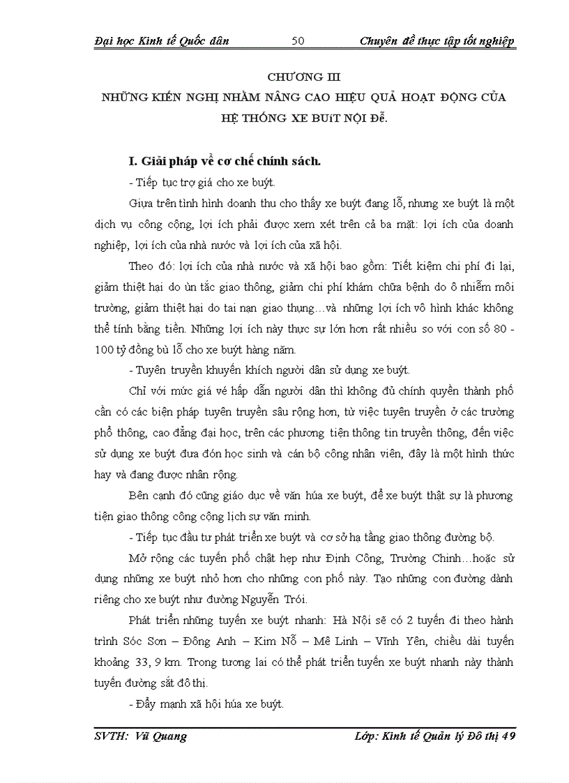 image for page Đánh giá hoạt động của xe buýt nội đô trên địa bàn Hà Nội
