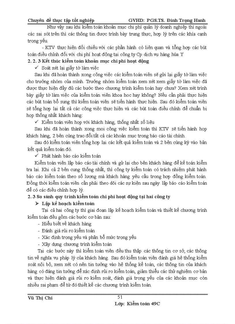 image for page Hoàn thiện quy trình kiểm toán khoản mục chi phí hoạt động trong kiểm toán BCTC do Công ty TNHH dịch vụ kiểm toán và tư vấn UHY Việt Nam thực hiện