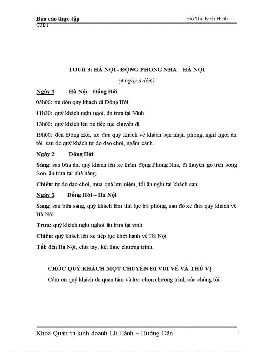 image for page Hoạt động kinh doanh lữ hành của công ty Cổ phần Thương mại và Du lịch An Khánh