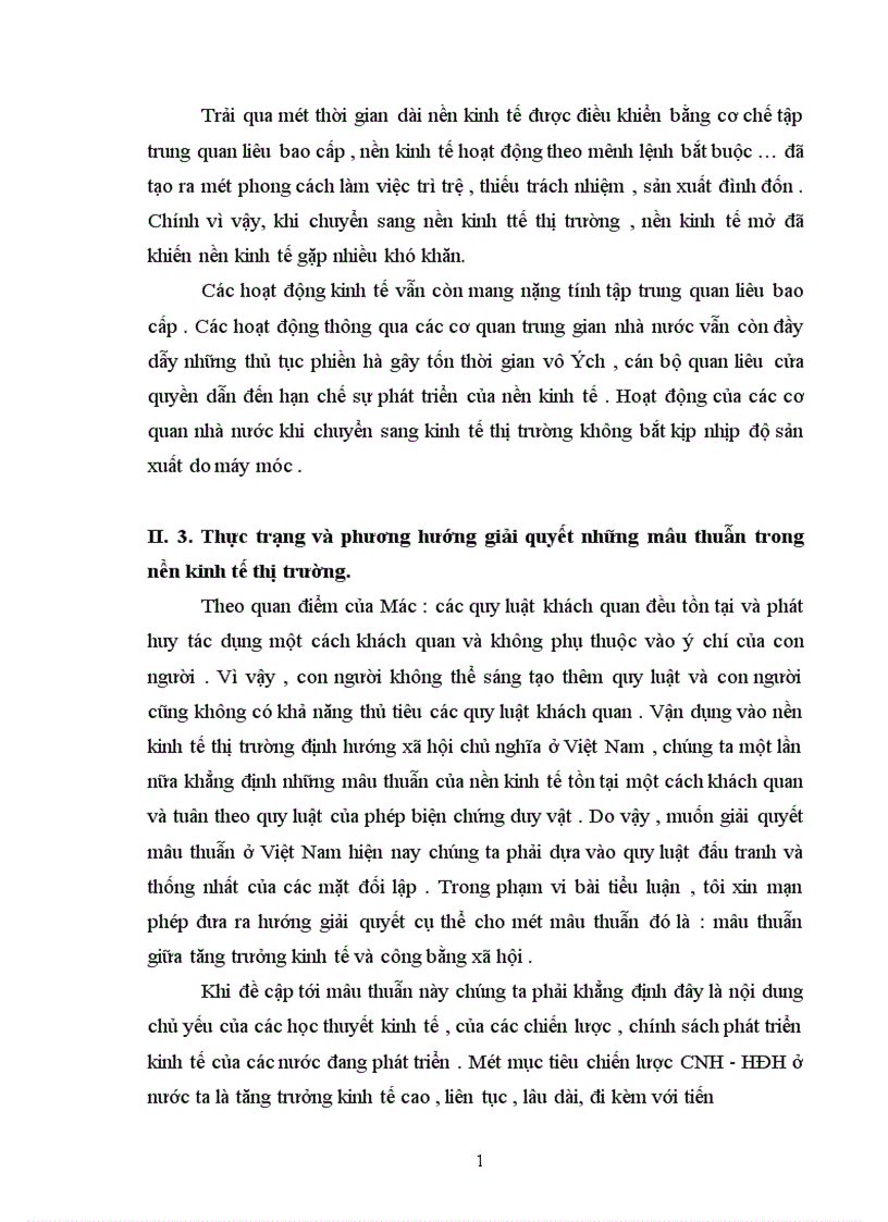 image for page Quy luật thống nhất và đấu tranh của các mặt đối lập với việc phân tích hệ thống các mâu thuẫn biện chứng của nền kinh tế thị trường ở Việt Nam hiện nay 1