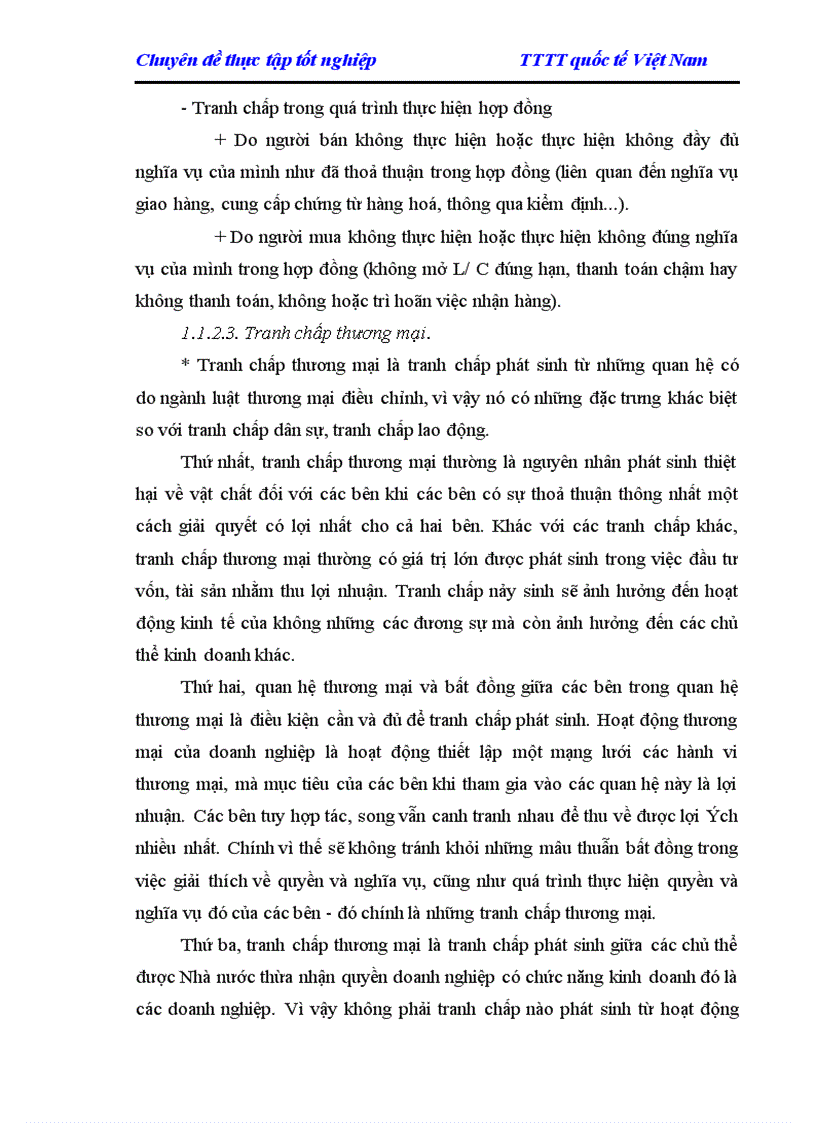 image for page Giải quyết các tranh chấp trong thương mại Quốc tế ở Việt Nam hiện nay