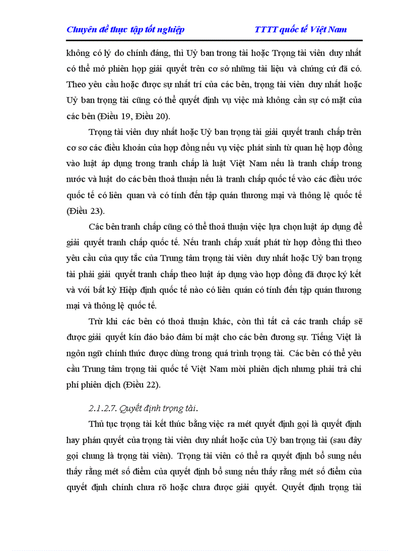 image for page Giải quyết các tranh chấp trong thương mại Quốc tế ở Việt Nam hiện nay