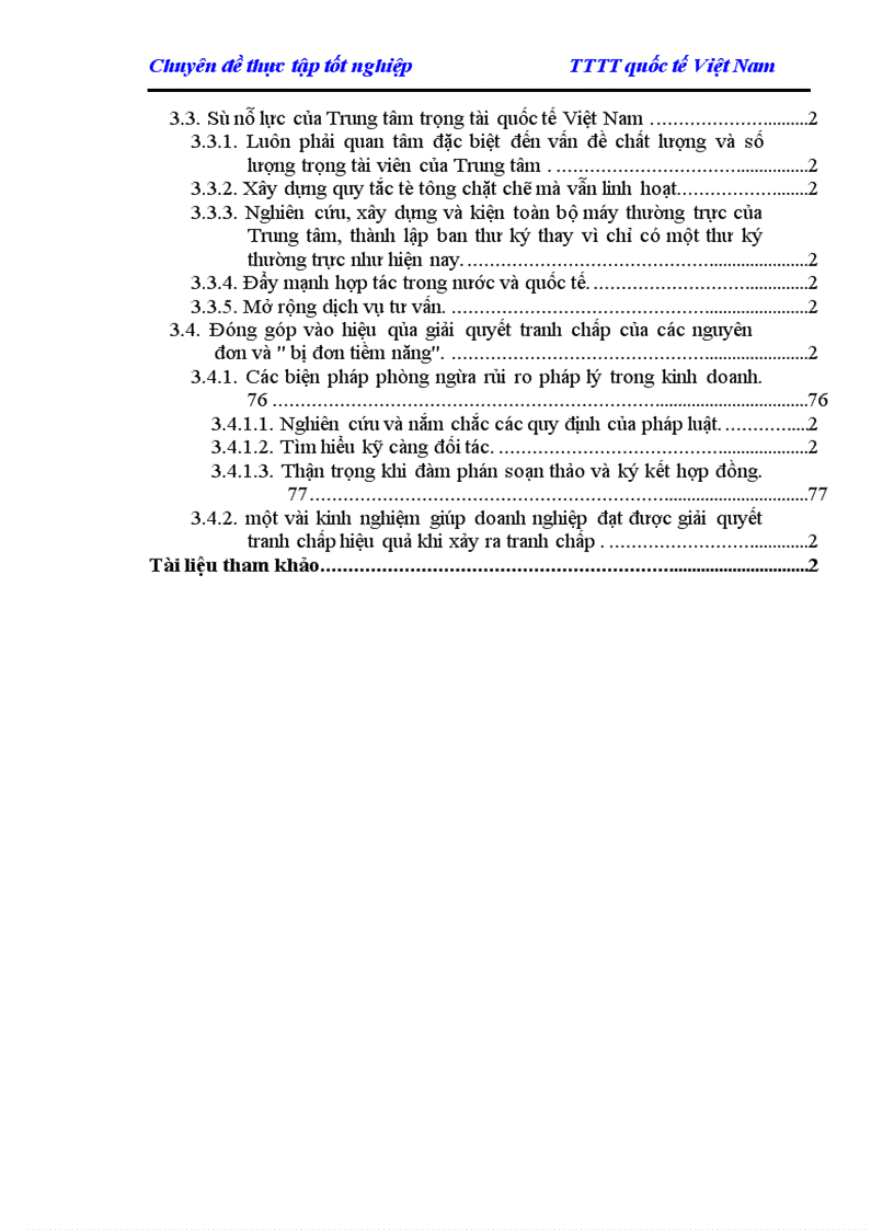 image for page Giải quyết các tranh chấp trong thương mại Quốc tế ở Việt Nam hiện nay