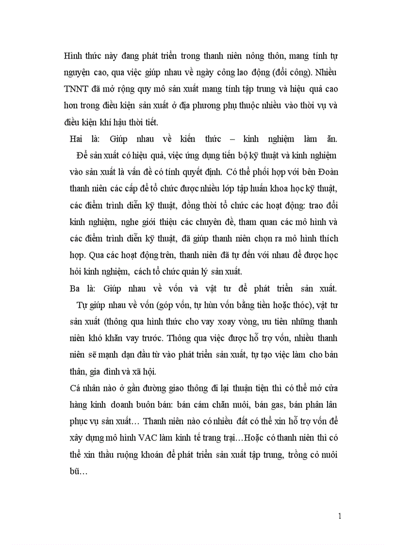 image for page Câu lạc bộ thanh niên tự giúp nhau làm kinh tế triển khai ở nông thôn