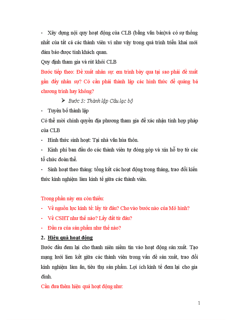 image for page Câu lạc bộ thanh niên tự giúp nhau làm kinh tế triển khai ở nông thôn