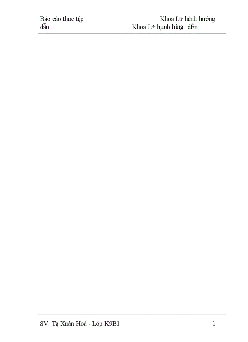 image for page Báo cáo thực tập Khoa Lữ hành hướng dẫn