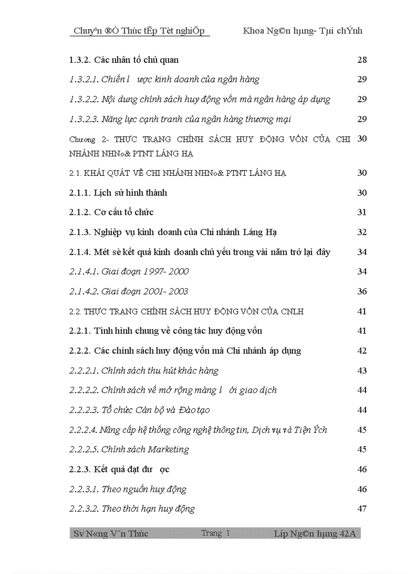 image for page Hoàn thiện chính sách huy động vốn tại Chi nhánh Ngân hàng Nông nghiệp và Phát triển Nông thôn Láng Hạ 1