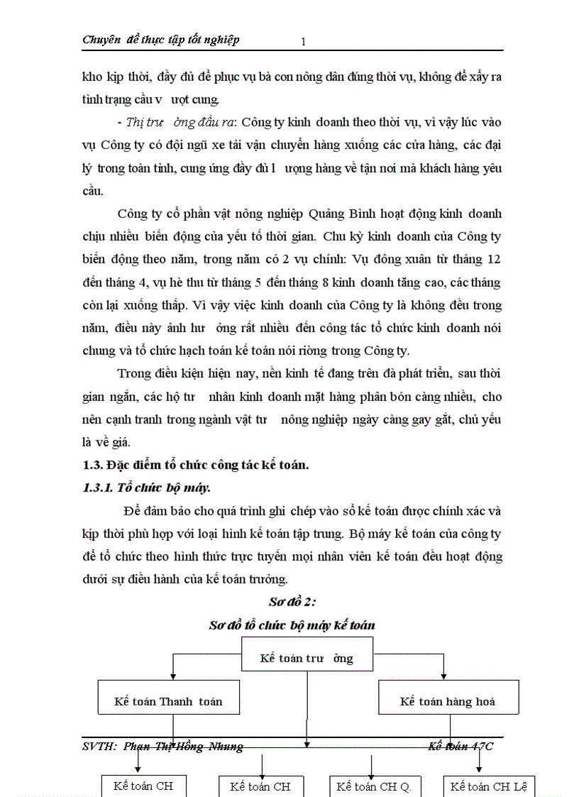 image for page Hoàn thiện kế toán bán hàng và xác định kết quả tiêu thụ tại Công ty cổ phần vật tư nông nghiệp Quảng Bình