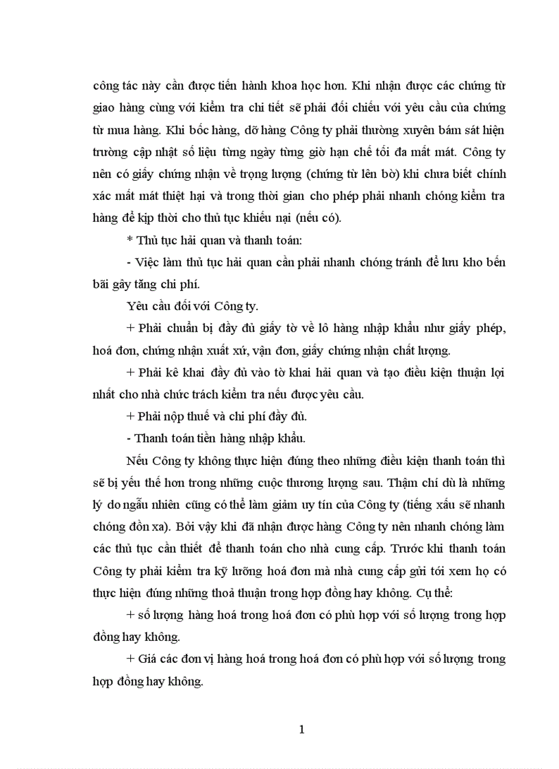 image for page Một số giải pháp kỹ thuật nghiệp vụ nhằm nâng cao hiệu quả hoạt động nhập khẩu tại công ty dịch vụ du lịch và thương mại TST