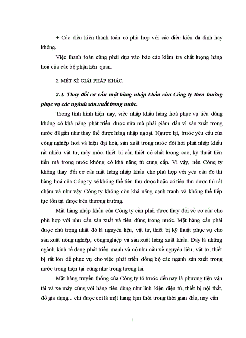 image for page Một số giải pháp kỹ thuật nghiệp vụ nhằm nâng cao hiệu quả hoạt động nhập khẩu tại công ty dịch vụ du lịch và thương mại TST