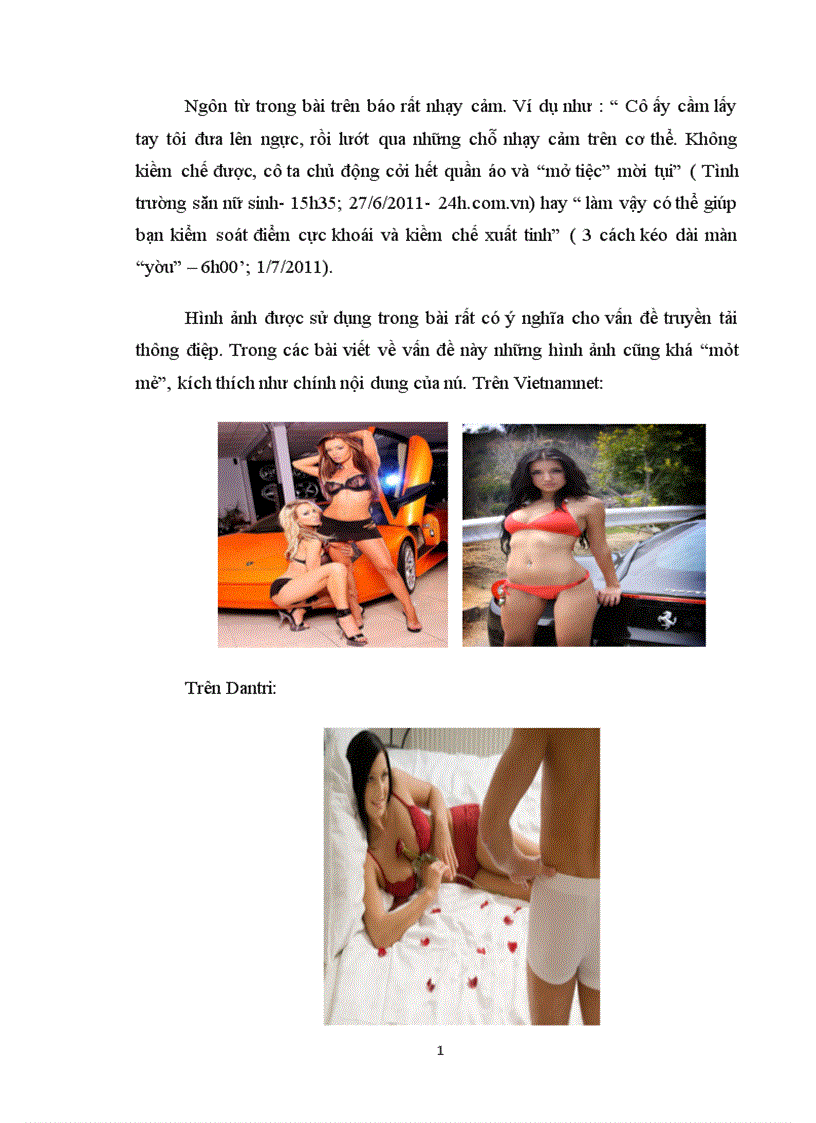 image for page Ảnh hưởng của các bài viết về vấn đề tính dục trên báo mạng điện tử đối với sinh viên