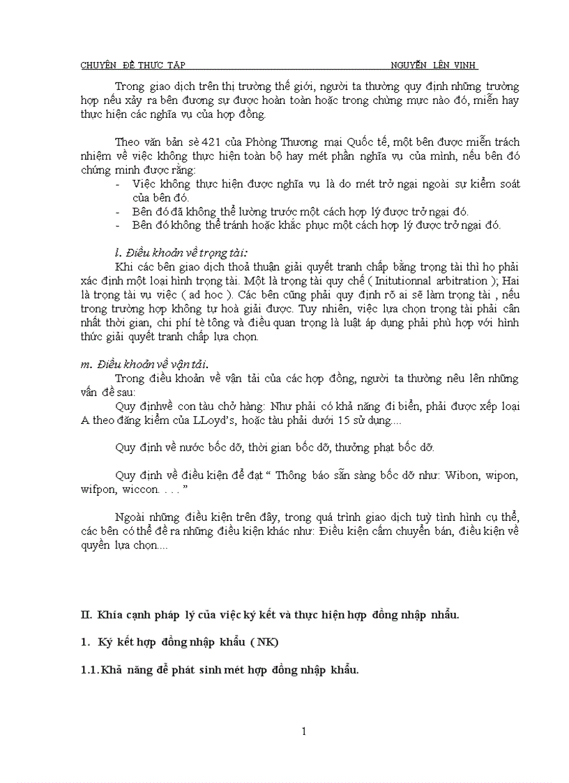 image for page Hoàn thiện việc ký kết và thực hiện hợp đồng nhập khẩu Công ty vận tải và đại lý vận tải Hà nội VITACO 1