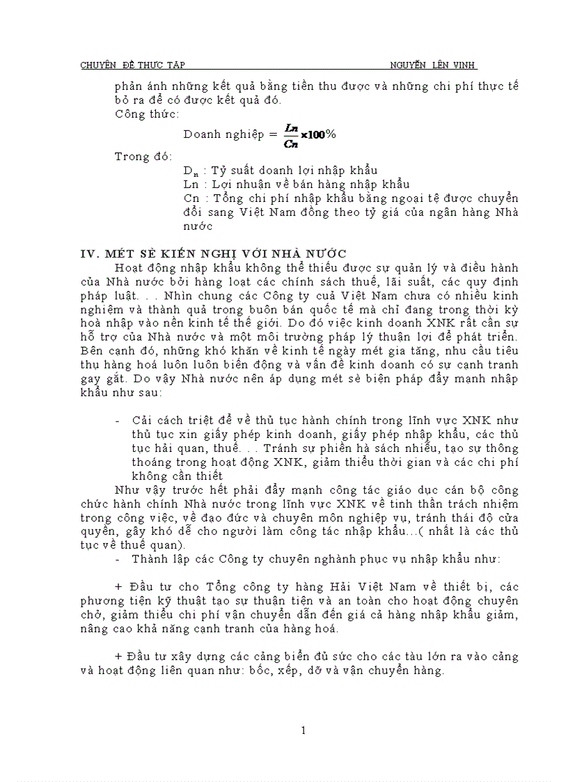 image for page Hoàn thiện việc ký kết và thực hiện hợp đồng nhập khẩu Công ty vận tải và đại lý vận tải Hà nội VITACO 1