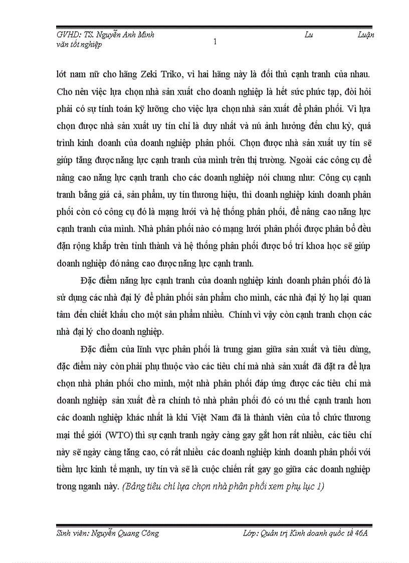 image for page Nâng cao năng lực cạnh tranh của trung tâm phân thối thời trang Winny trong điều kiện Việt Nam là thành viên của WTO