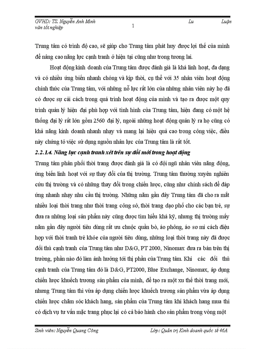 image for page Nâng cao năng lực cạnh tranh của trung tâm phân thối thời trang Winny trong điều kiện Việt Nam là thành viên của WTO