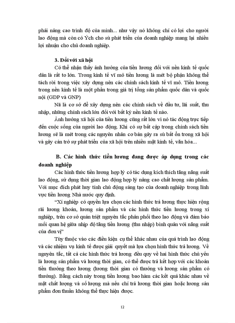 image for page Một số biện pháp cơ bản nhằm hoàn thiện công tác trả lương theo sản phẩm ở Công ty May 10