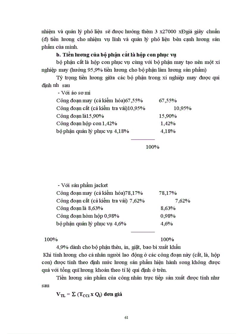 image for page Một số biện pháp cơ bản nhằm hoàn thiện công tác trả lương theo sản phẩm ở Công ty May 10