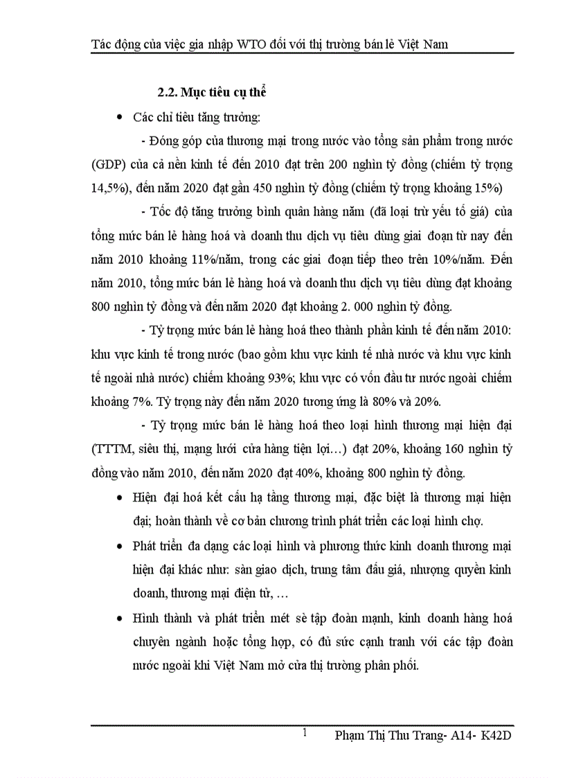 image for page Tác động của việc gia nhập WTO đối với thị trường bán lẻ Việt Nam