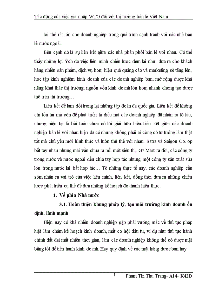 image for page Tác động của việc gia nhập WTO đối với thị trường bán lẻ Việt Nam