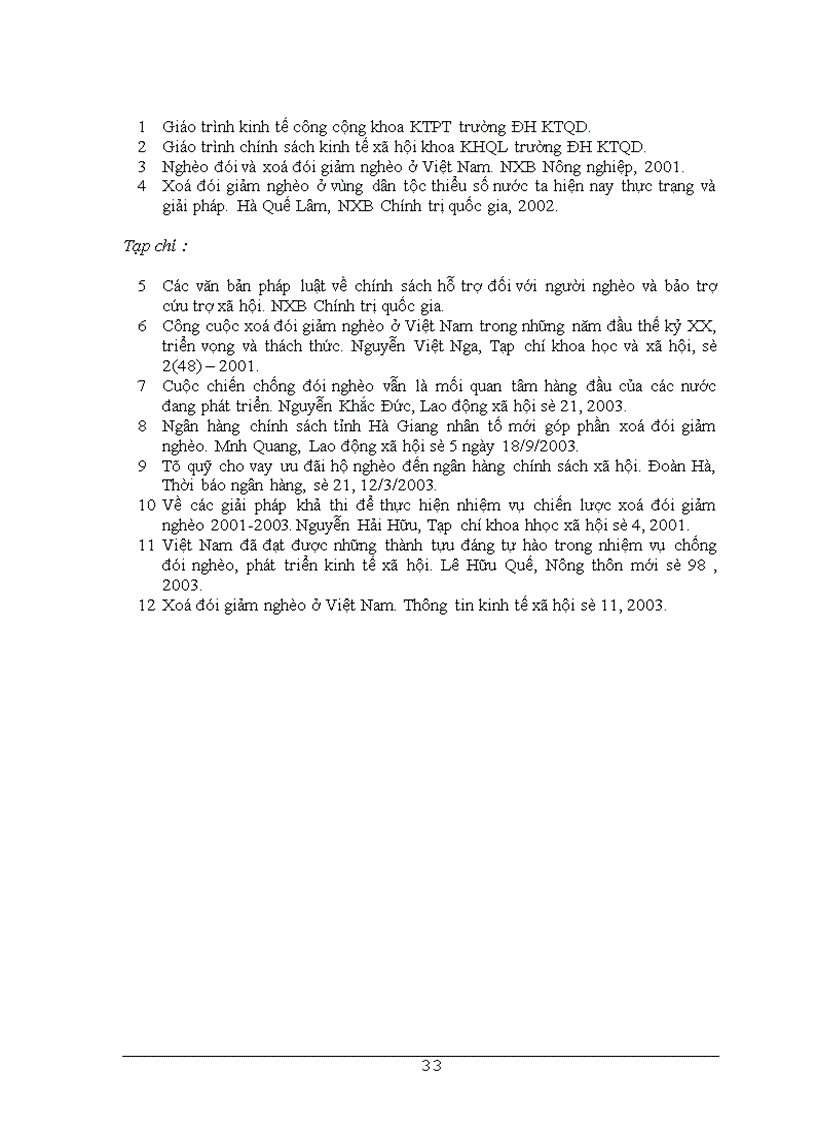 image for page Nghiên cứu chính sách xoá đói giảm nghèo