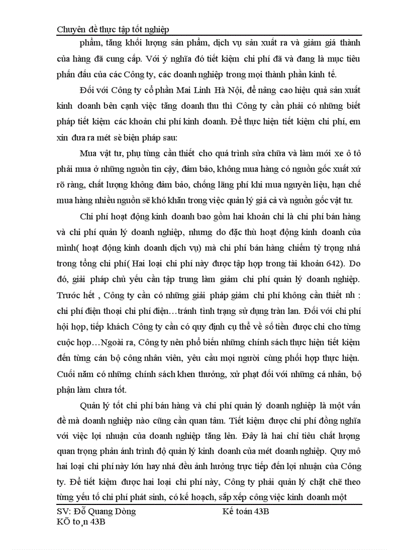 image for page Hoàn thiện hạch toán Doanh thu xác định kết quả kinh doanh tại Công ty Cổ phần Mai Linh Hà Nội 1