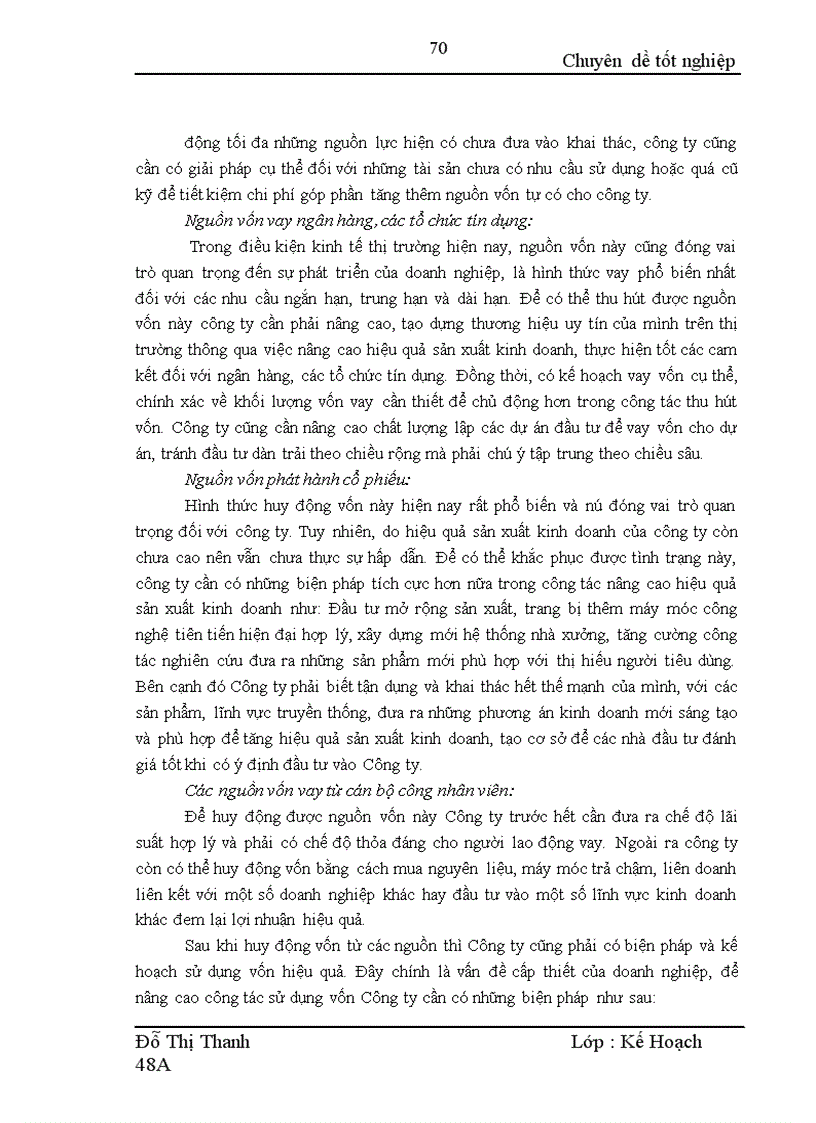 image for page Một số giải pháp thực hiện kế hoạch sản xuất kinh doanh của công ty thực phẩm Miền Bắc