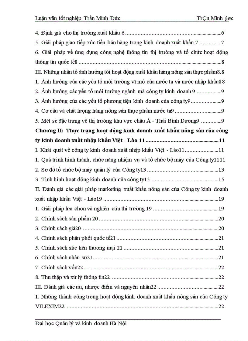 image for page Một số giải pháp Marketing hoàn thiện xuất khẩu nông sản sang thị trường khu vực Châu á Thái Bình Dương của Công ty kinh doanh Xuất nhập khẩu Việt Lào