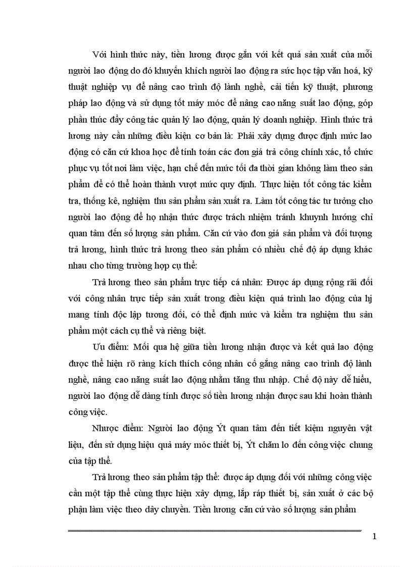 image for page Hạch toán tiền lương và các khoản trích theo lương tại Công ty cổ phần xây dựng công trình I 1