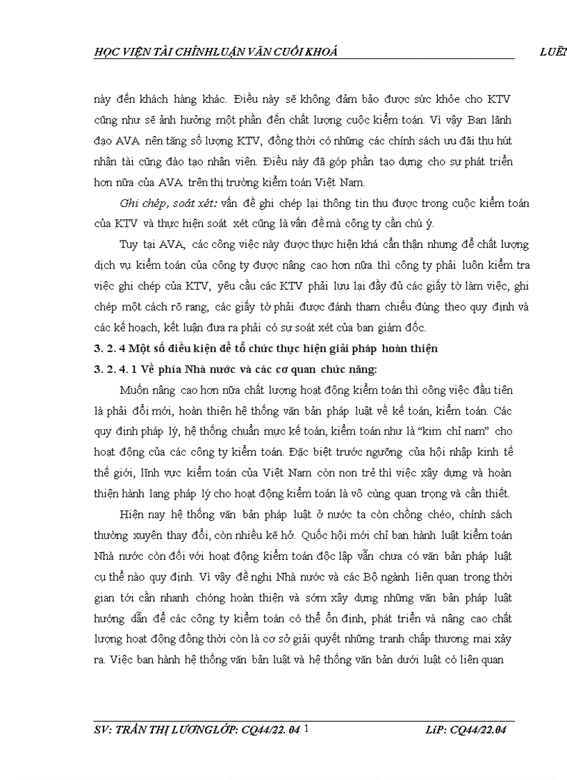 image for page Hoàn thiện quy trình kiểm toán tscđ trong kiểm toán bctc do công ty kiểm toán ava thực hiện 1