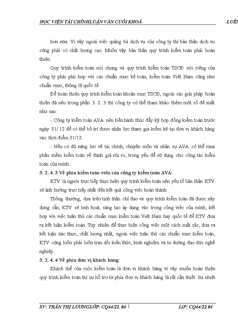 image for page Hoàn thiện quy trình kiểm toán tscđ trong kiểm toán bctc do công ty kiểm toán ava thực hiện 1