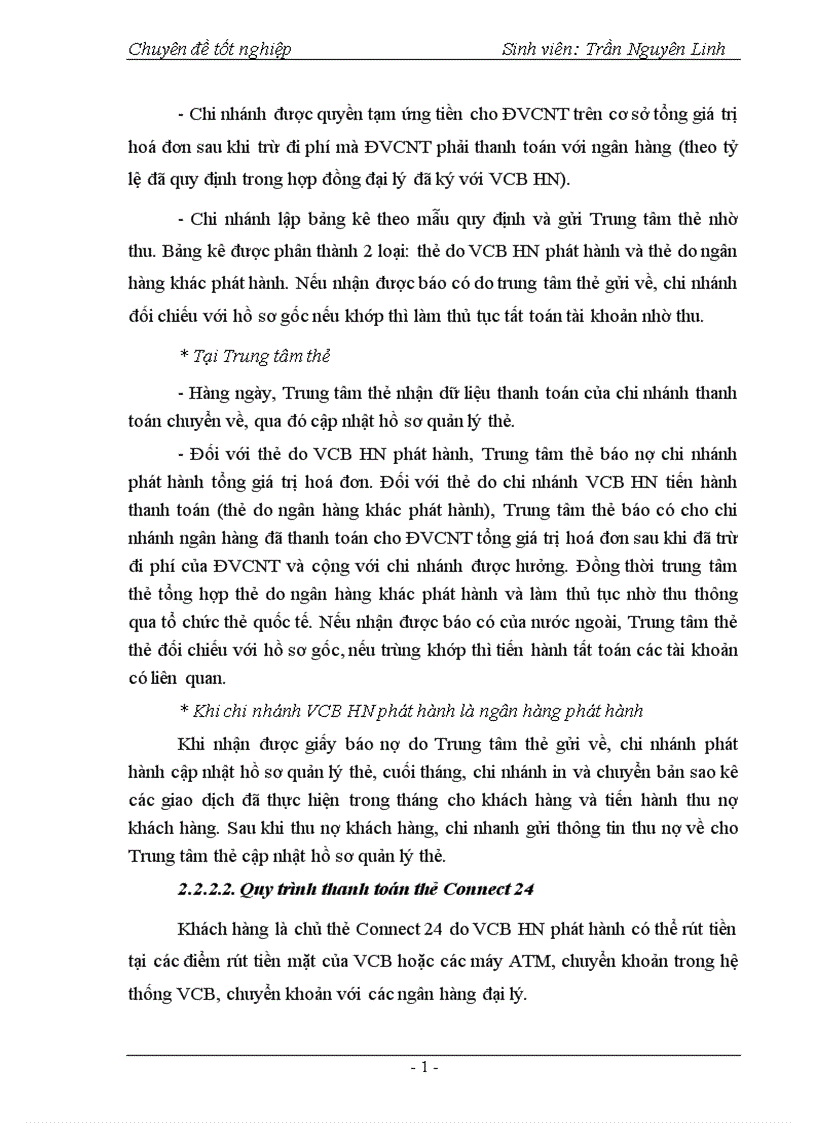 image for page Phát triển hoạt động thanh toán thẻ tại Ngân hàng Ngoại thương Hà Nội 1