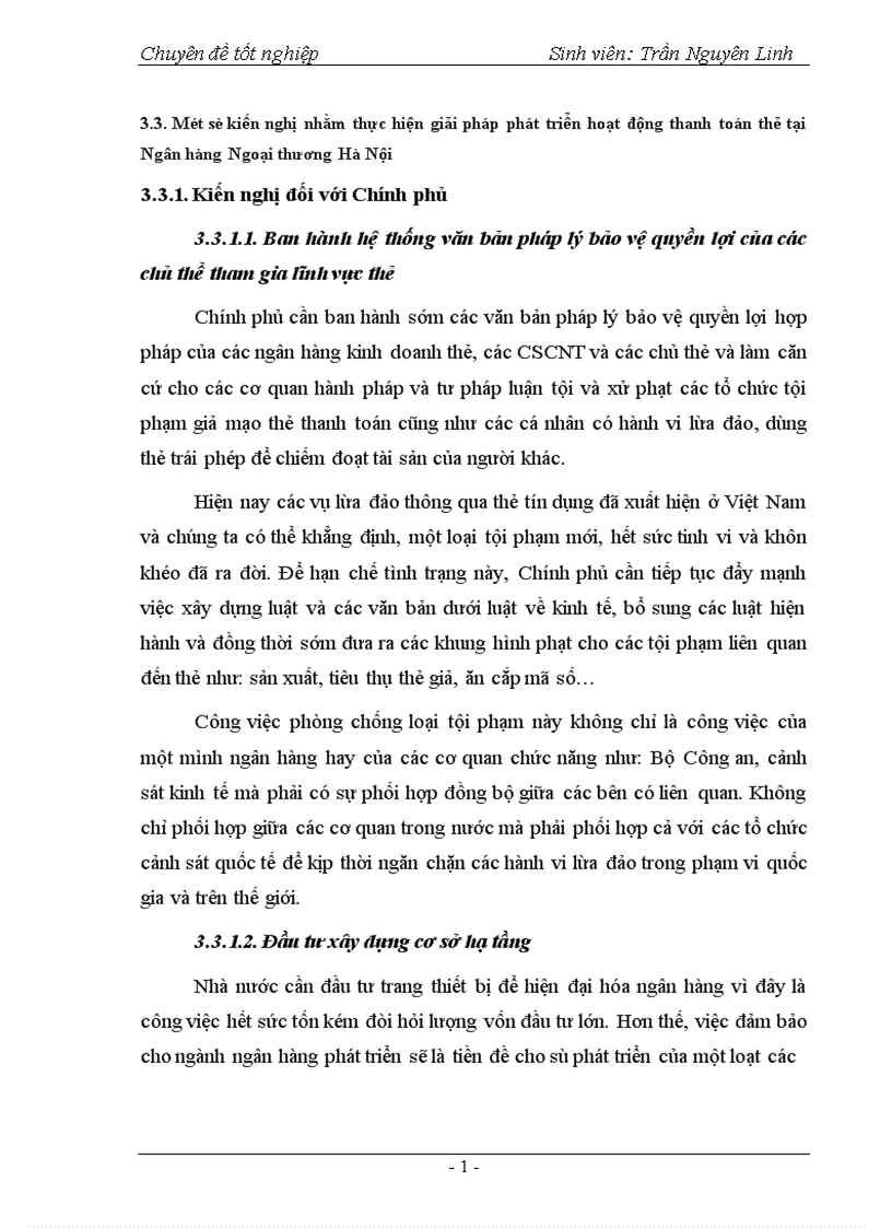 image for page Phát triển hoạt động thanh toán thẻ tại Ngân hàng Ngoại thương Hà Nội 1