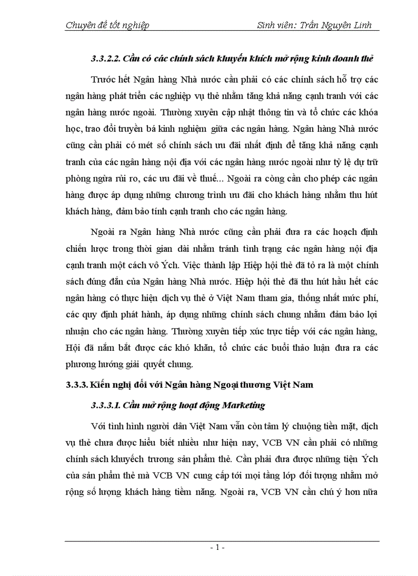 image for page Phát triển hoạt động thanh toán thẻ tại Ngân hàng Ngoại thương Hà Nội 1