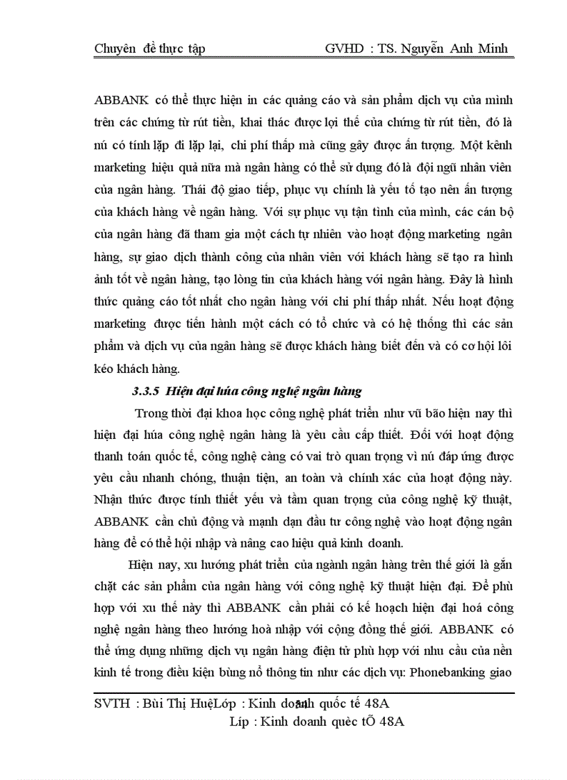 image for page Phát triển hoạt động thanh toán quốc tế tại Ngân hàng TMCP An Bình